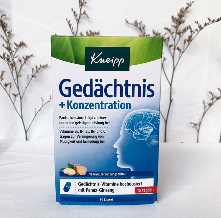  Gedächtnis+ Konzentration - Làm giảm các triệu chứng của bệnh tiền đình 