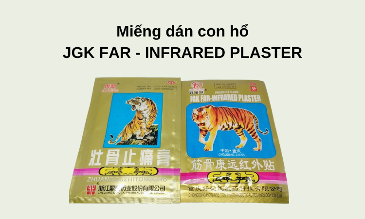 miếng dán con cọp có tác dụng gì