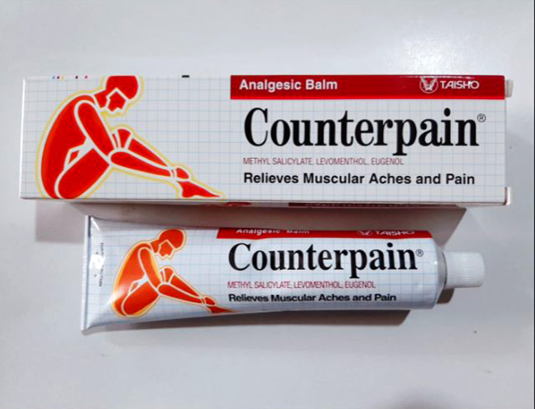 Dầu xoa bóp Counterpain giúp giảm đau nhức nhanh chóng
