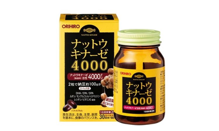 Orihiro Nattokinase 4000 FU mang đến nhiều công dụng có lợi cho sức khỏe