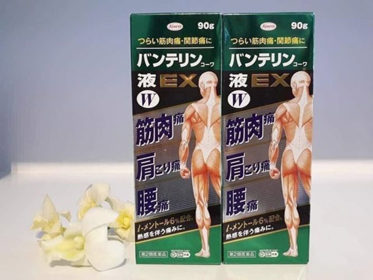 Banterin Kowa EX - dòng xoa bóp xương khớp ưa chuộng của Nhật